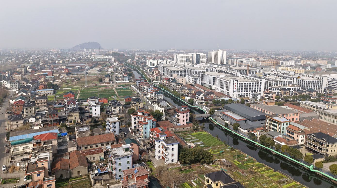 مشروع خط أنابيب البخار من شبكة Zhongdong Hengyuan للطاقة الحرارية إلى Yinong Town Emergency Bay